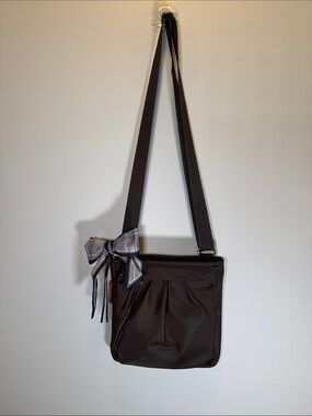 MZ Wallace Brown Nylon Crossbody Bag | Crosby St NYC | EUC | Lightweight Travel